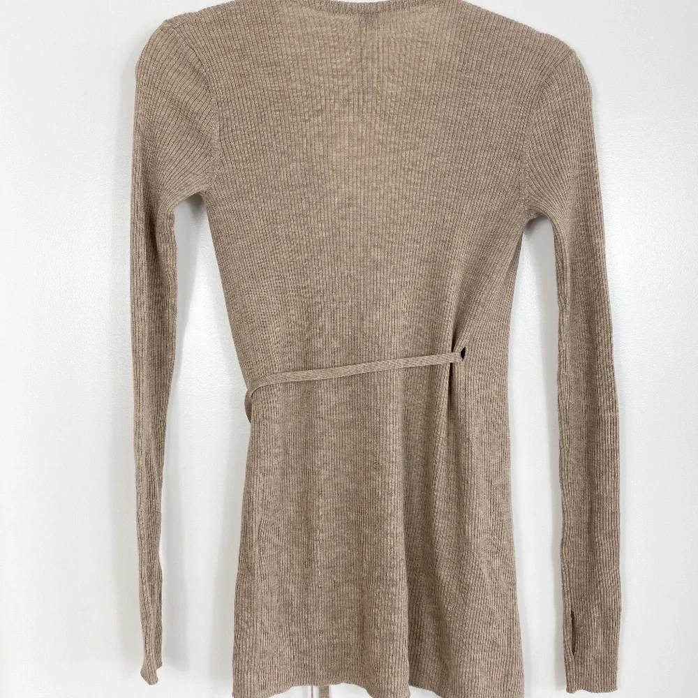 Toteme Cashmere Wrap Knit - Beige Melange - Picture 6 of 10